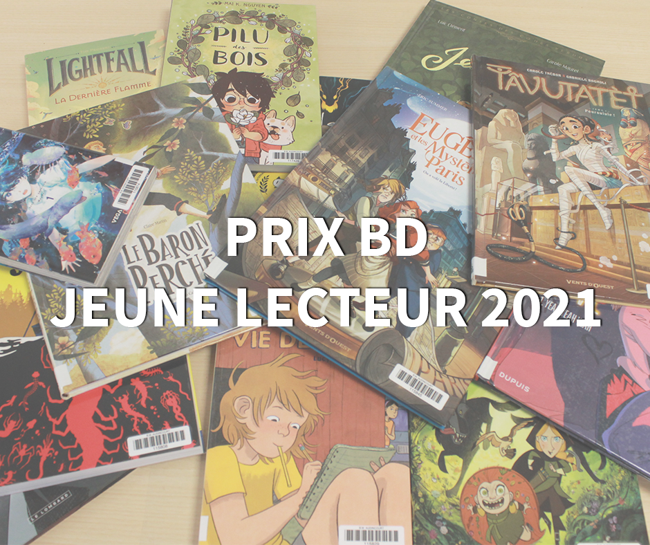 Prix BD Jeune Lecteur 2021