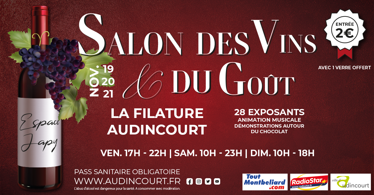 Bandeau Salon des Vins 2021